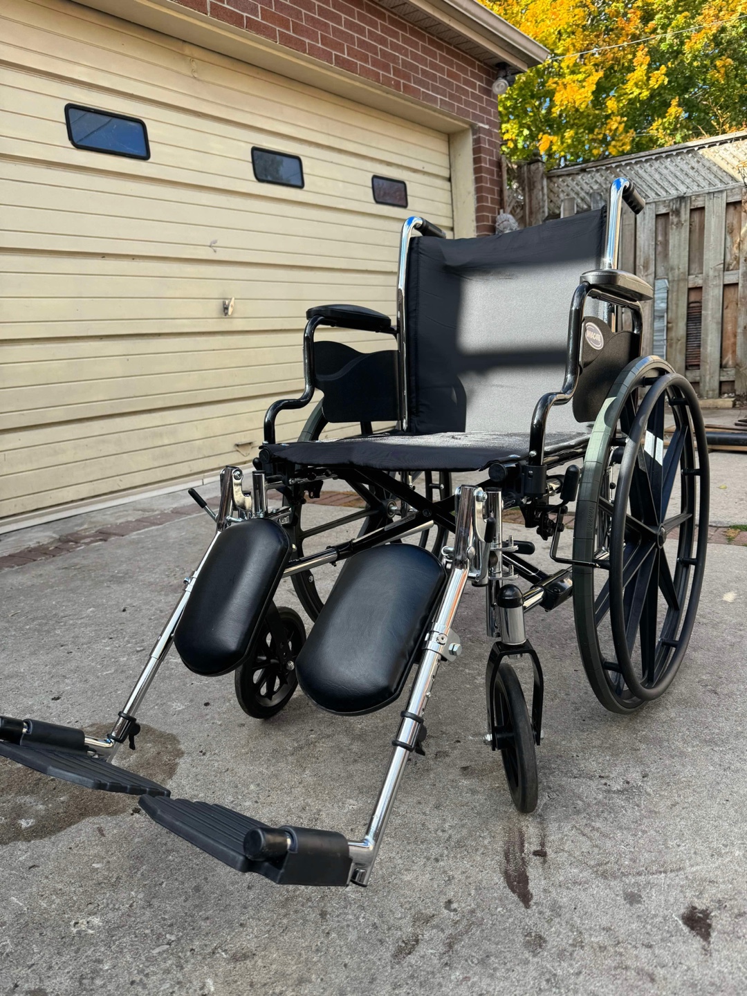 Invacare Heavy duty wheelchair.