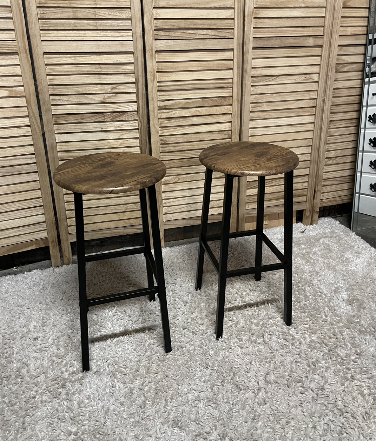 Set of 2 Counter Height  Stools - photo 2