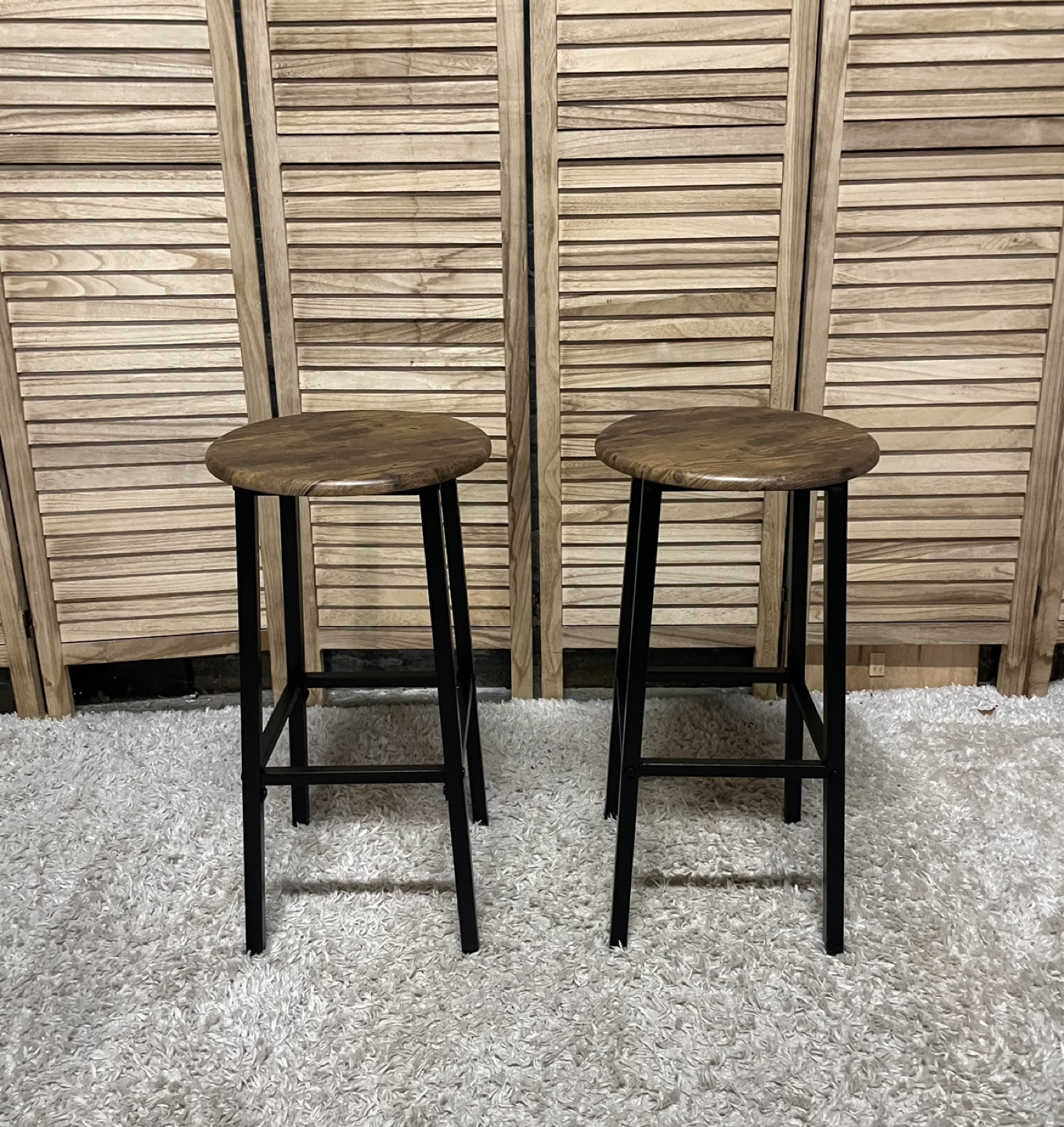 Set of 2 Counter Height  Stools