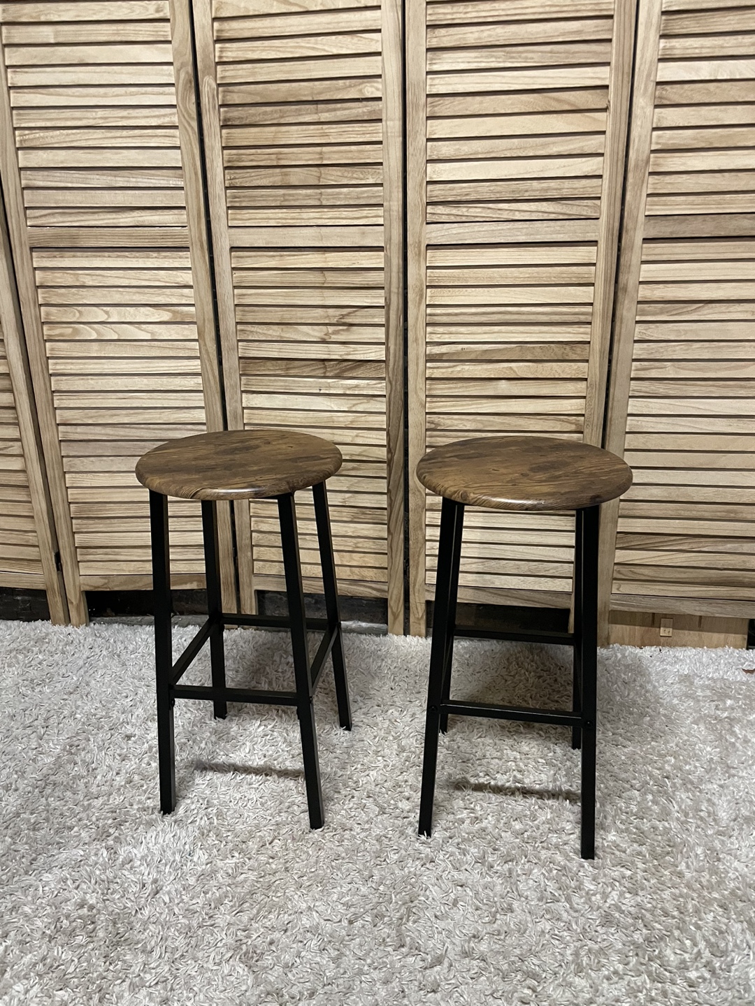 Set of 2 Counter Height  Stools - photo 3