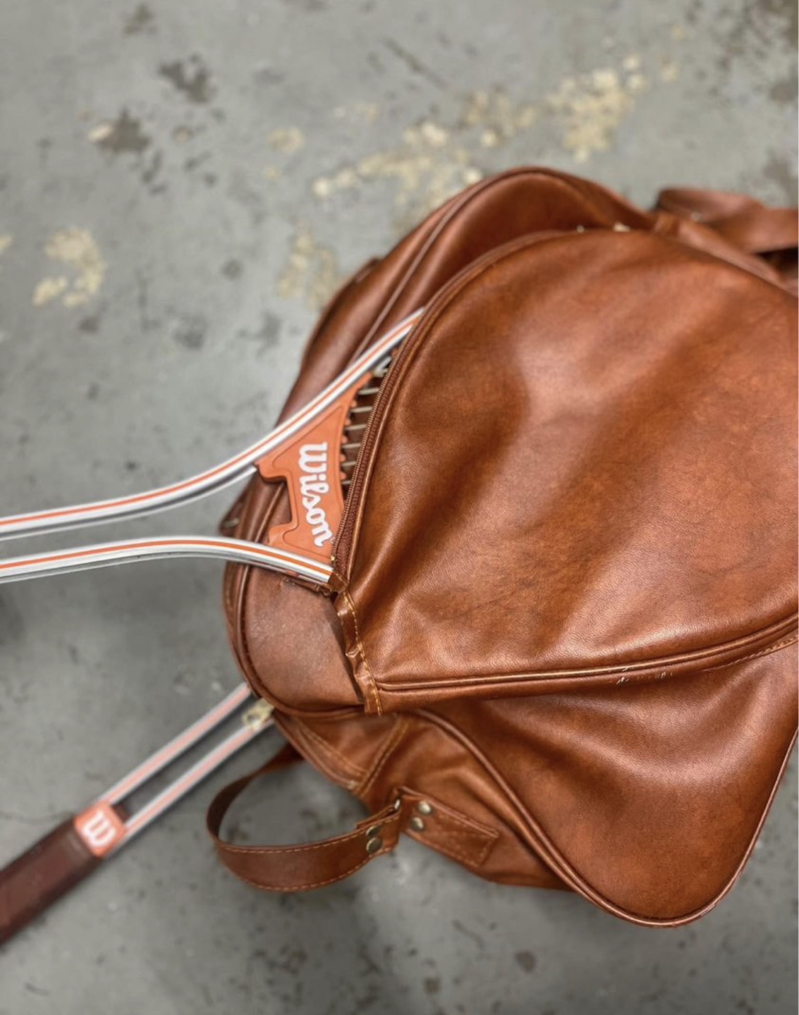 Vintage Wilson Tennis Racket Bag - photo 2