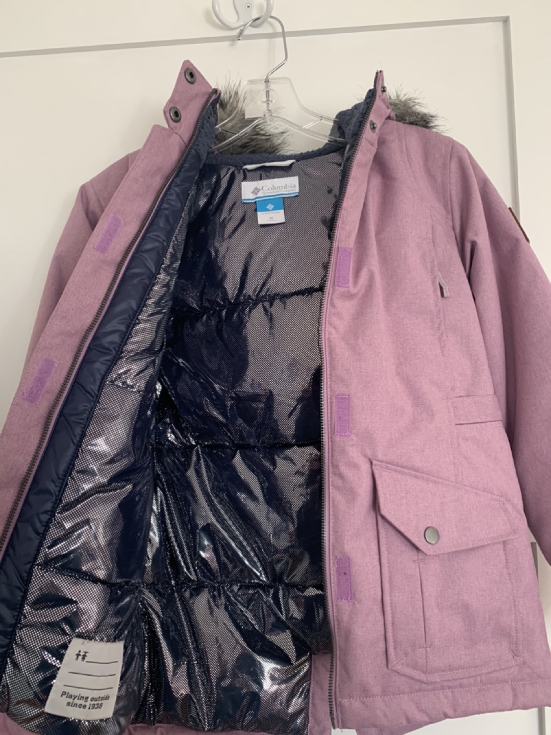 Columbia Girl Winter Jacket Size 10-12 - photo 3