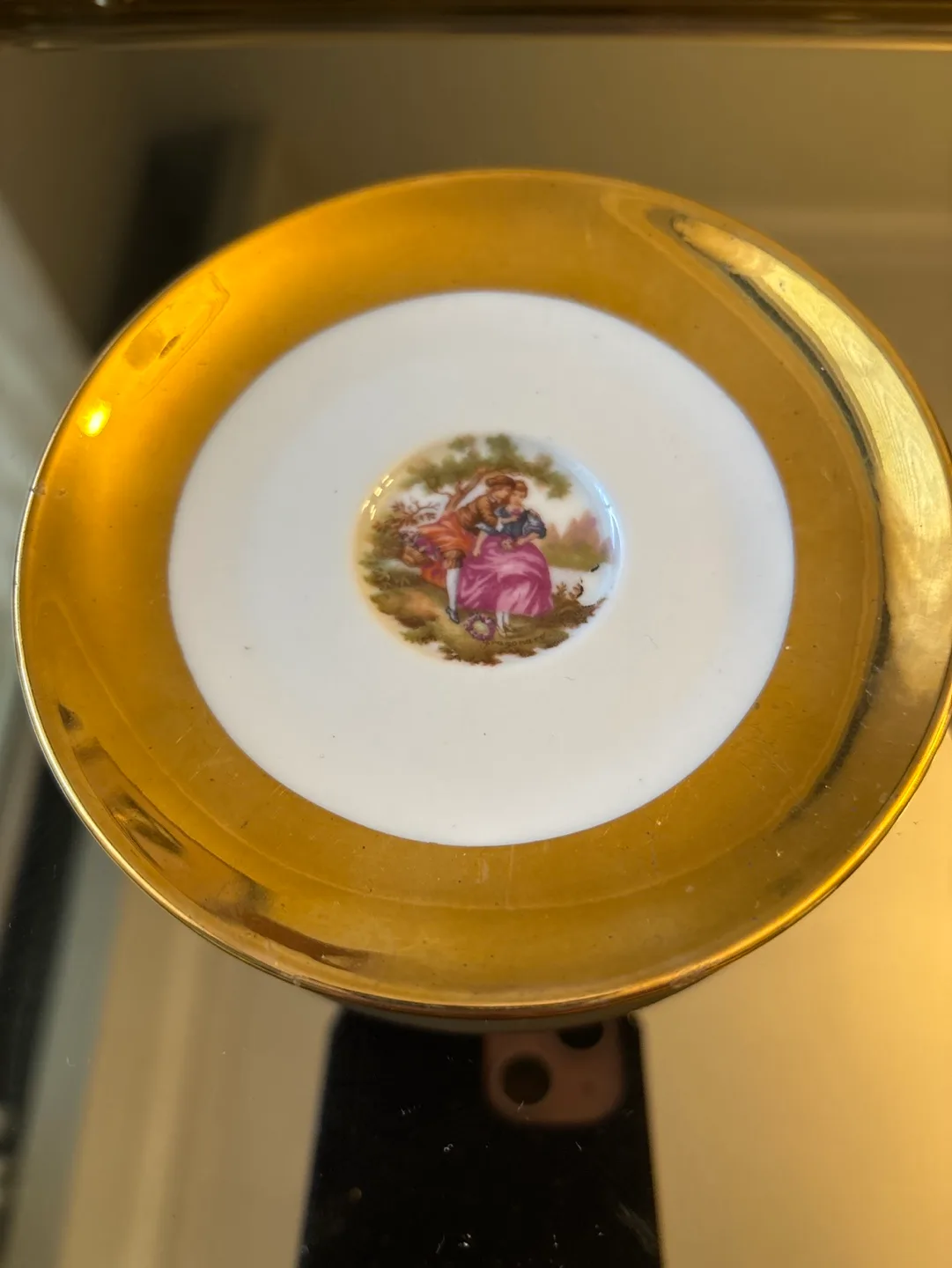 Vintage Bavaria V.P. Teacup and Saucer image indicator(4)