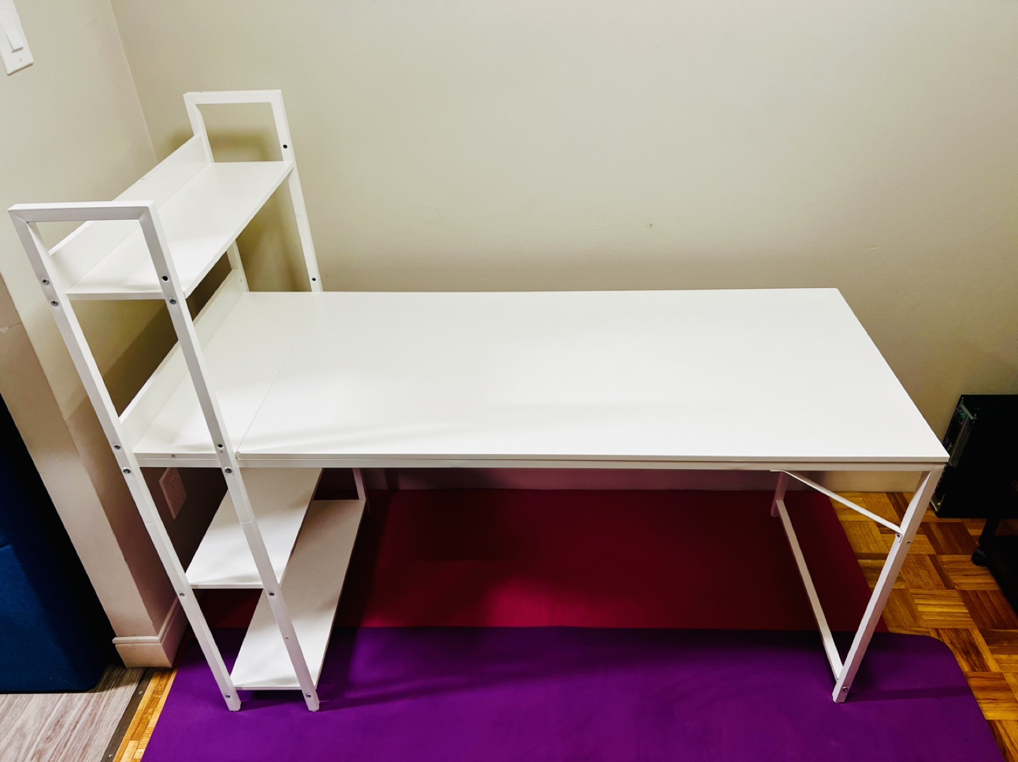 55" Computer Table w/ 4-Tier Storage Shelves ***New***