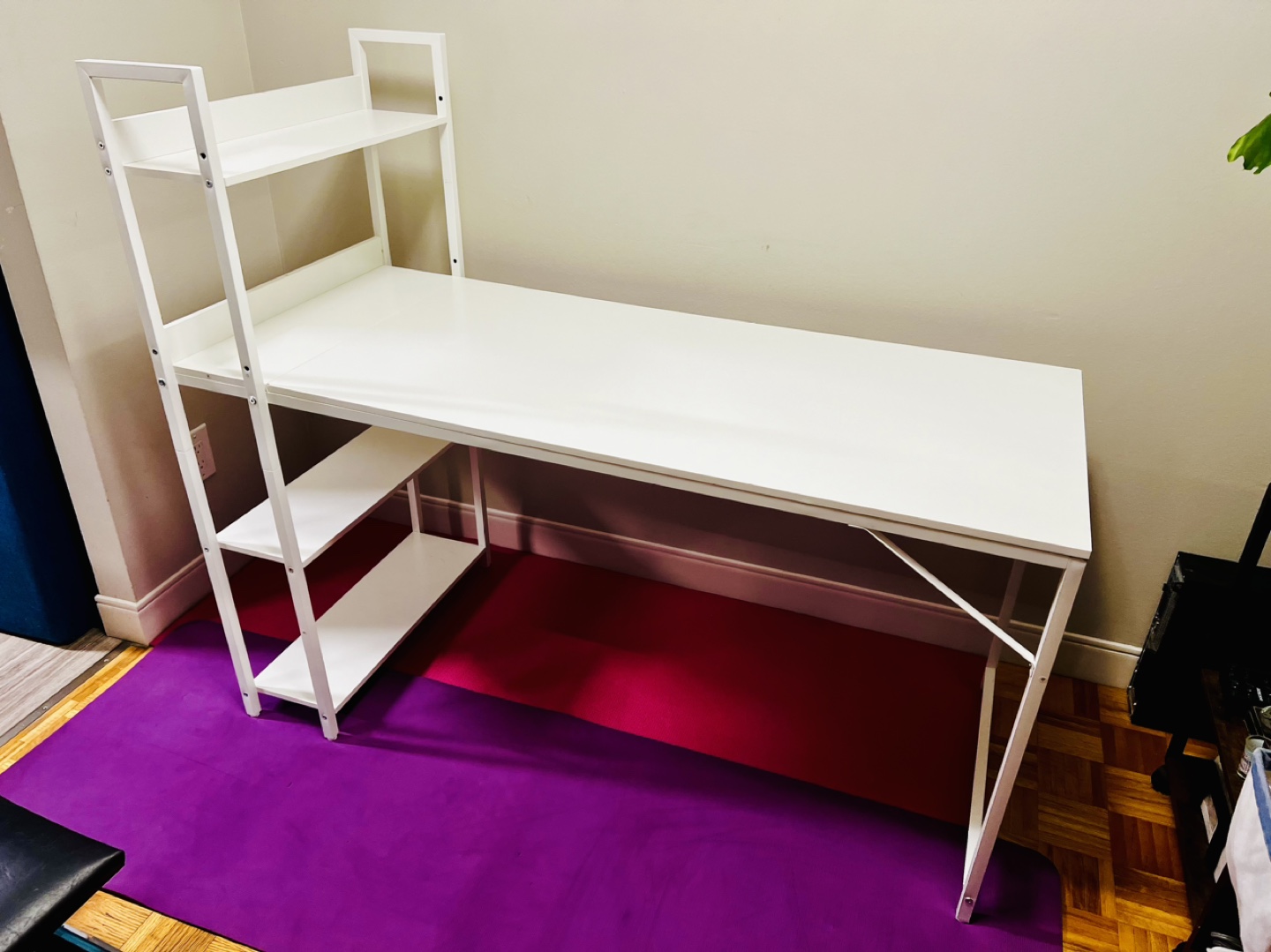 55" Computer Table w/ 4-Tier Storage Shelves ***New*** - photo 3
