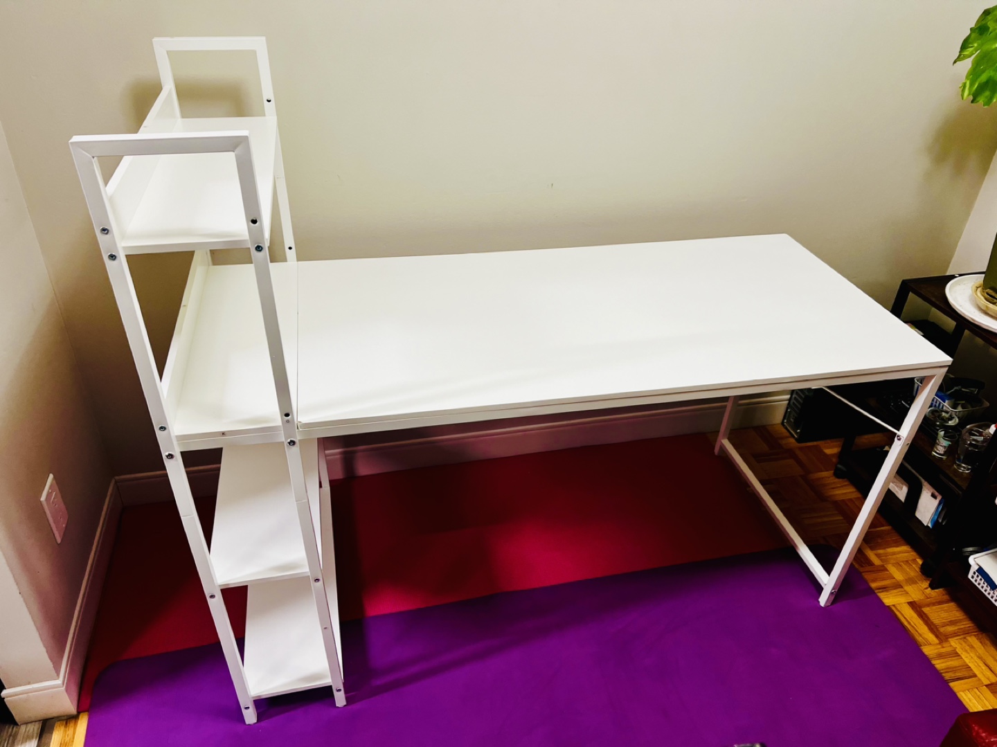 55" Computer Table w/ 4-Tier Storage Shelves ***New*** - photo 5