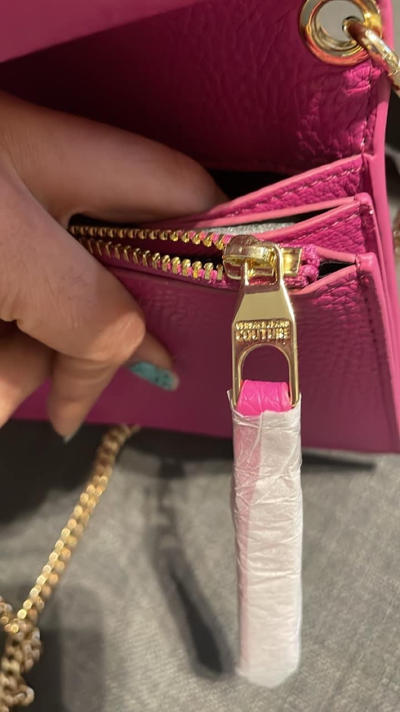 Versace Jeans Couture Pink Chain Wallet - photo 3