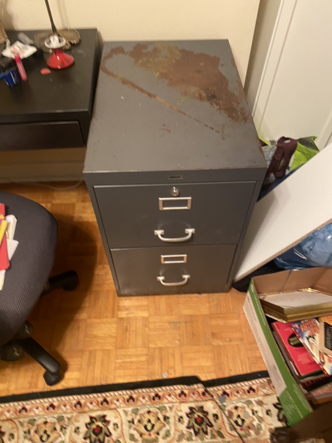 Metal 3-Drawer Filing Cabinet