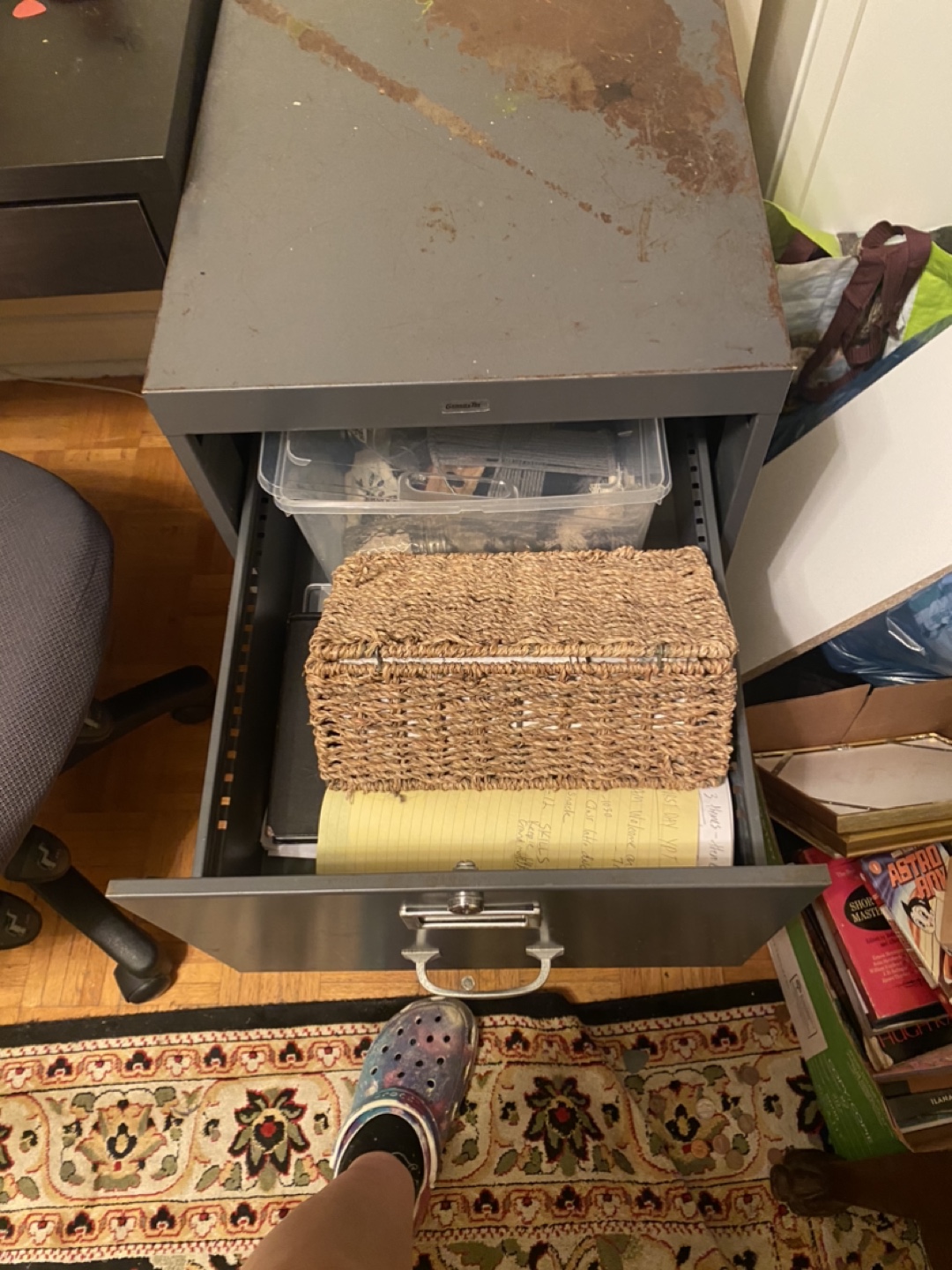 Metal 3-Drawer Filing Cabinet - photo 3