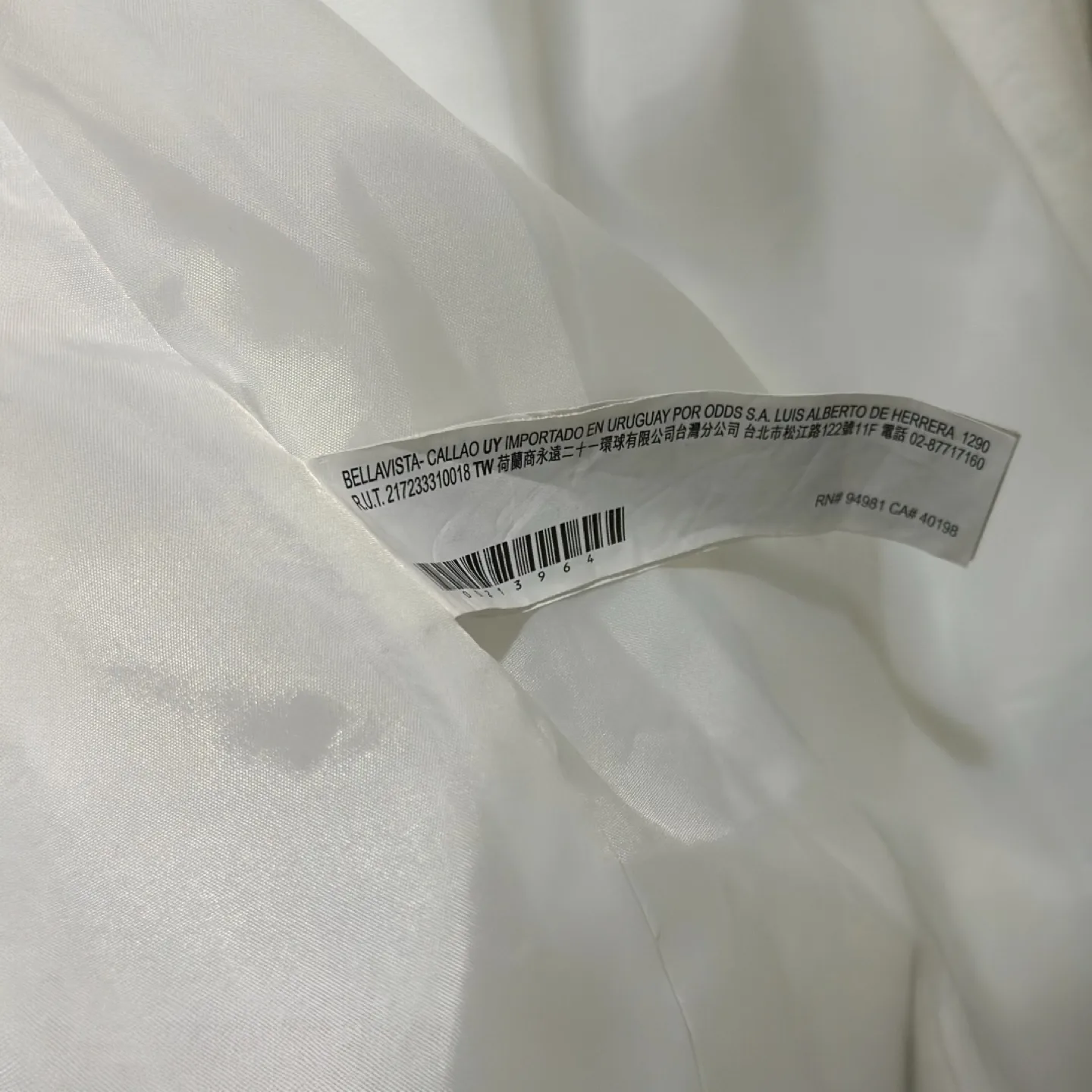 Forever 21 Winter White Pea Coat Size S, Like New image indicator(4)