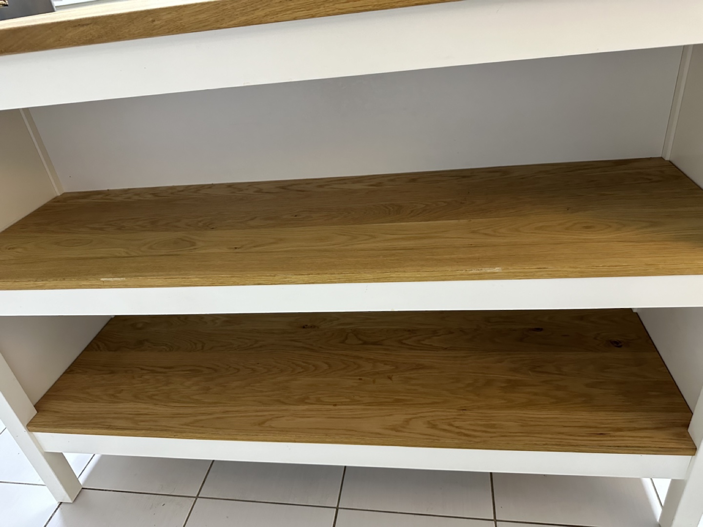 IKEA TORNVIKEN Kitchen Island, Off-White/Oak - photo 3