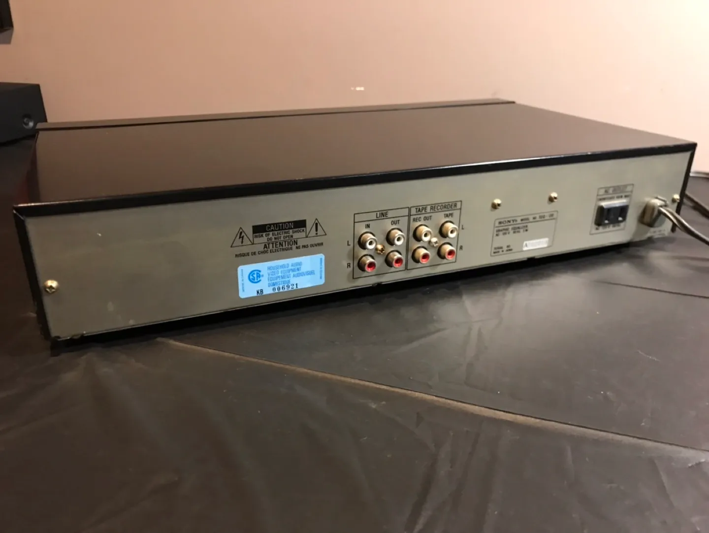 Sony Graphic Equalizer SEQ-130 image indicator(4)