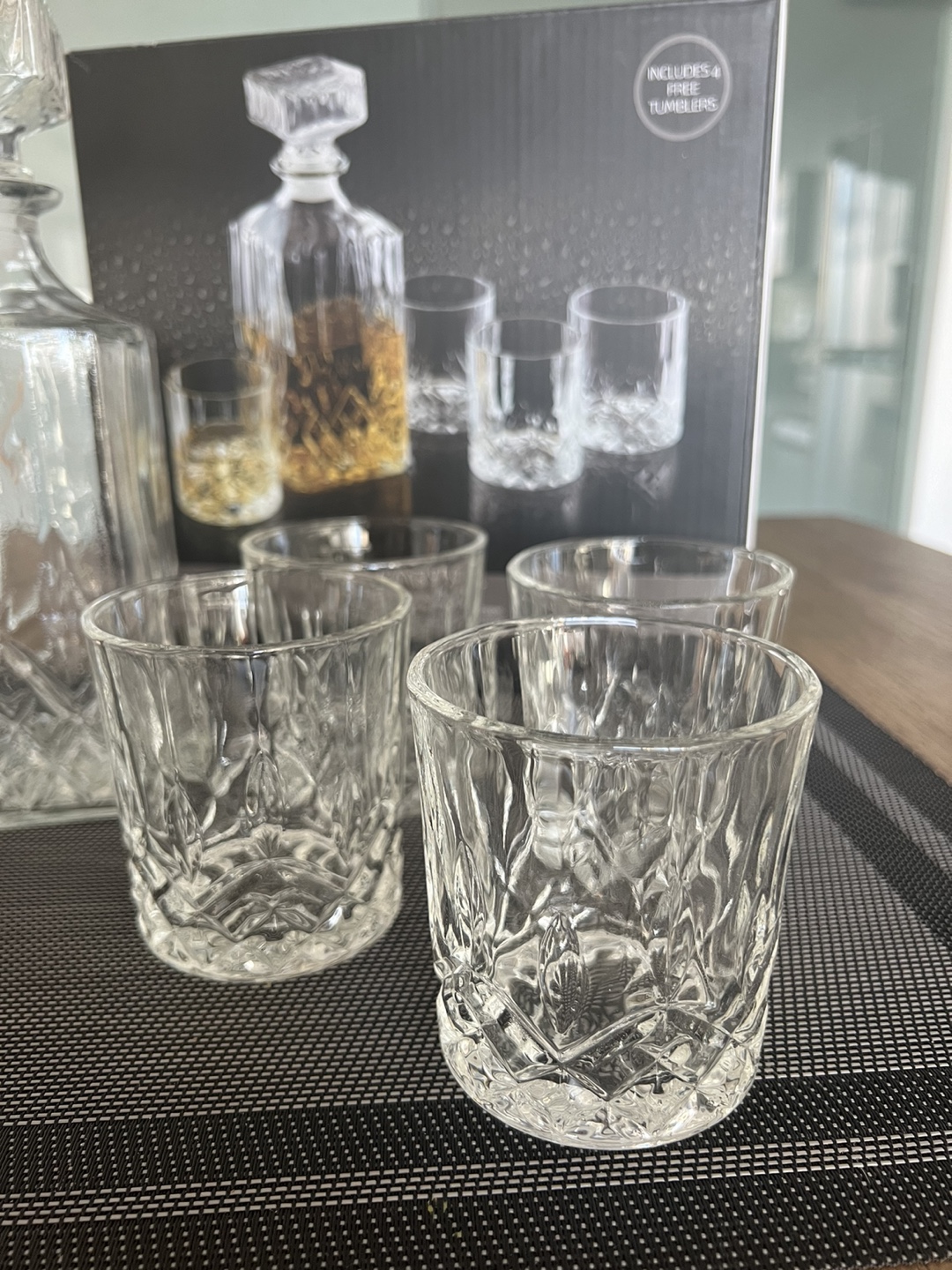 BarCraft Decanter Set with Tumblers - photo 3