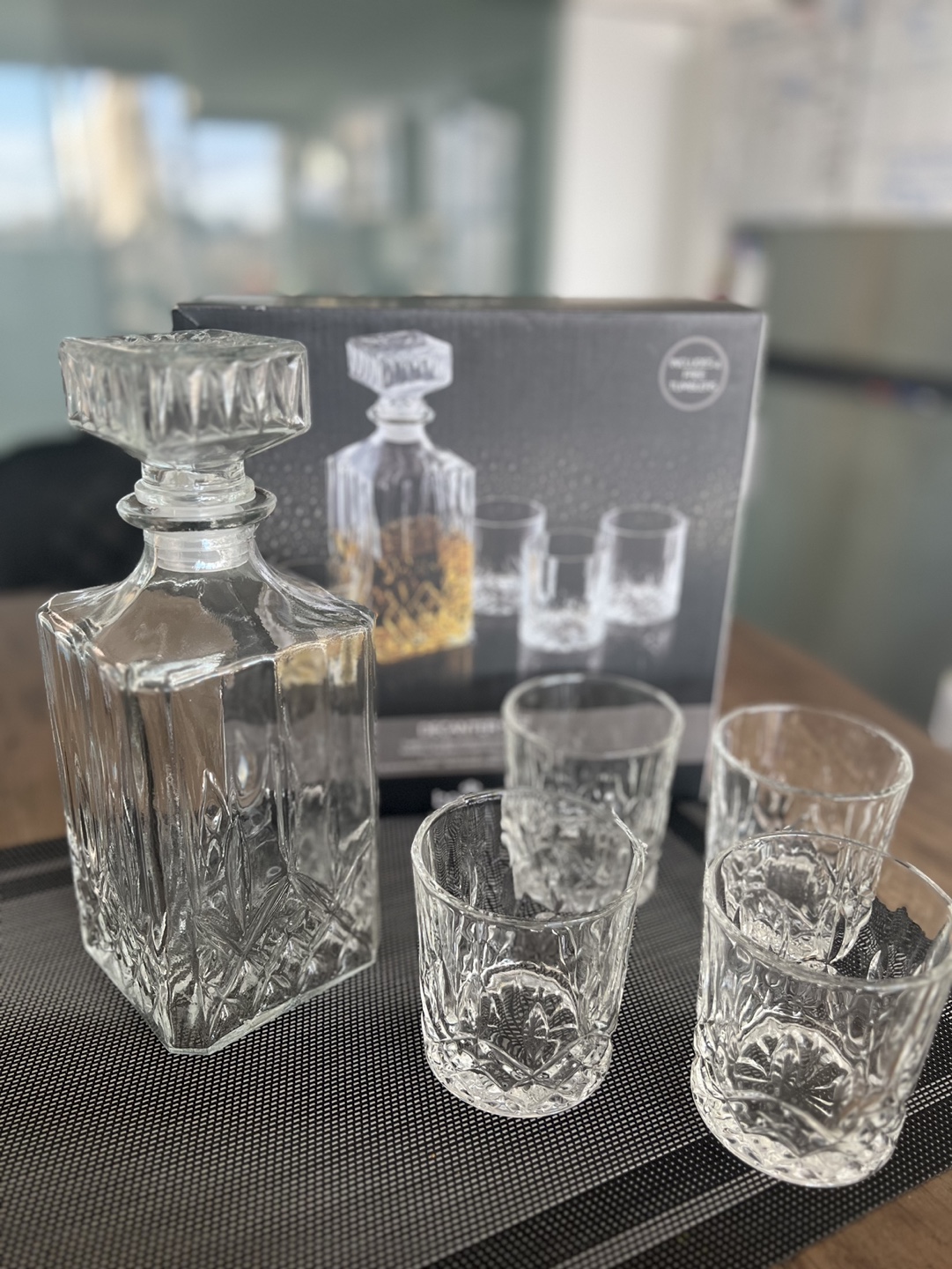 BarCraft Decanter Set with Tumblers - photo 2