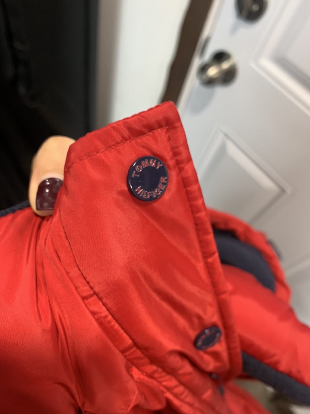 Tommy Hilfiger Red Puffer Jacket - photo 4