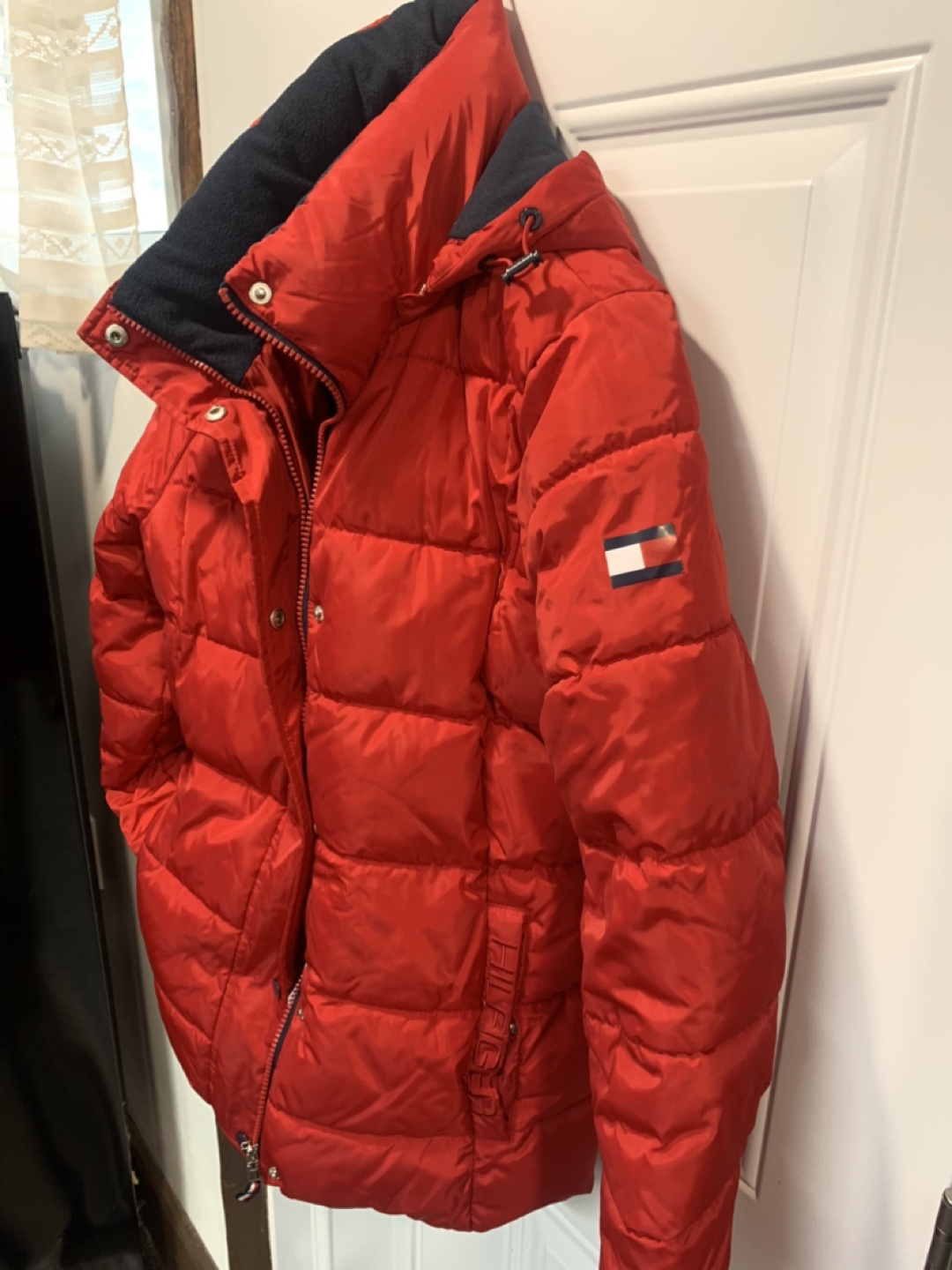 Tommy Hilfiger Red Puffer Jacket - photo 2