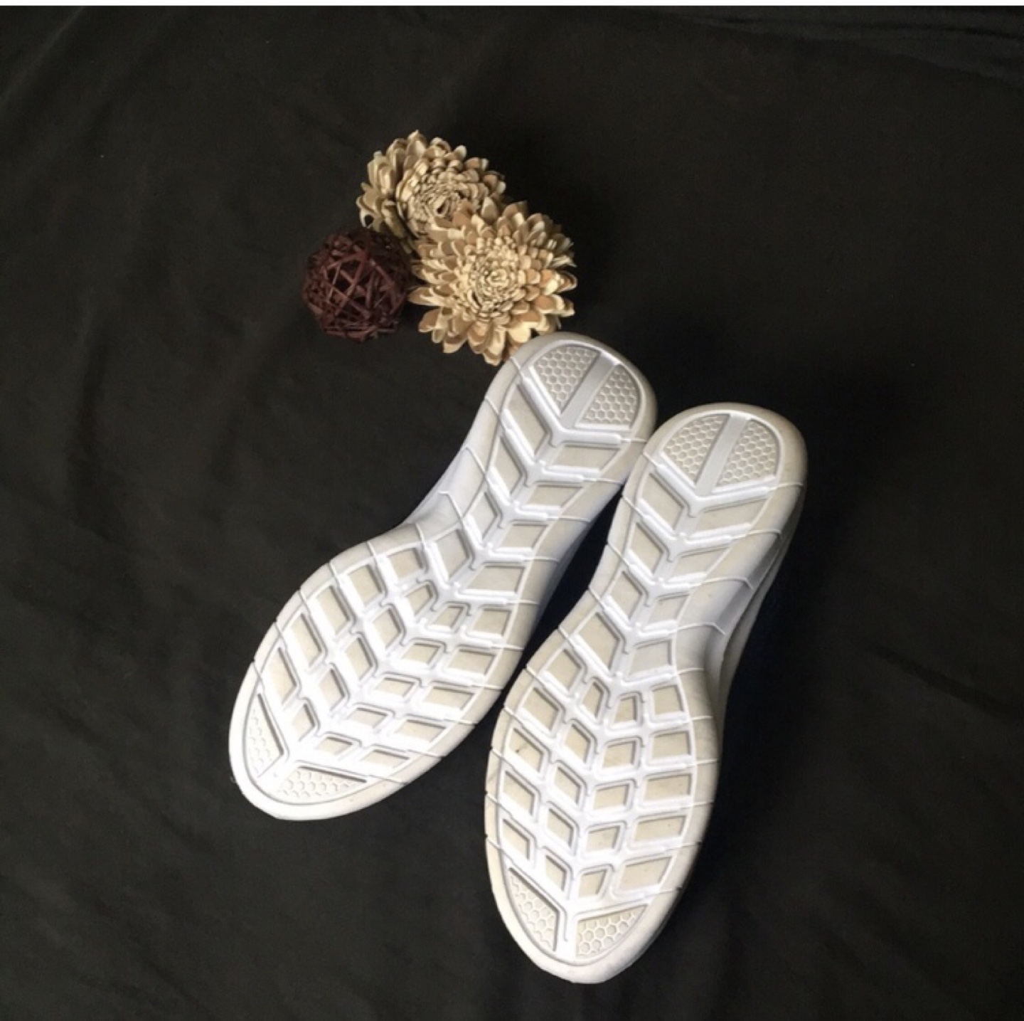 Women's Blue Knit Slip-On Shoes - photo 4