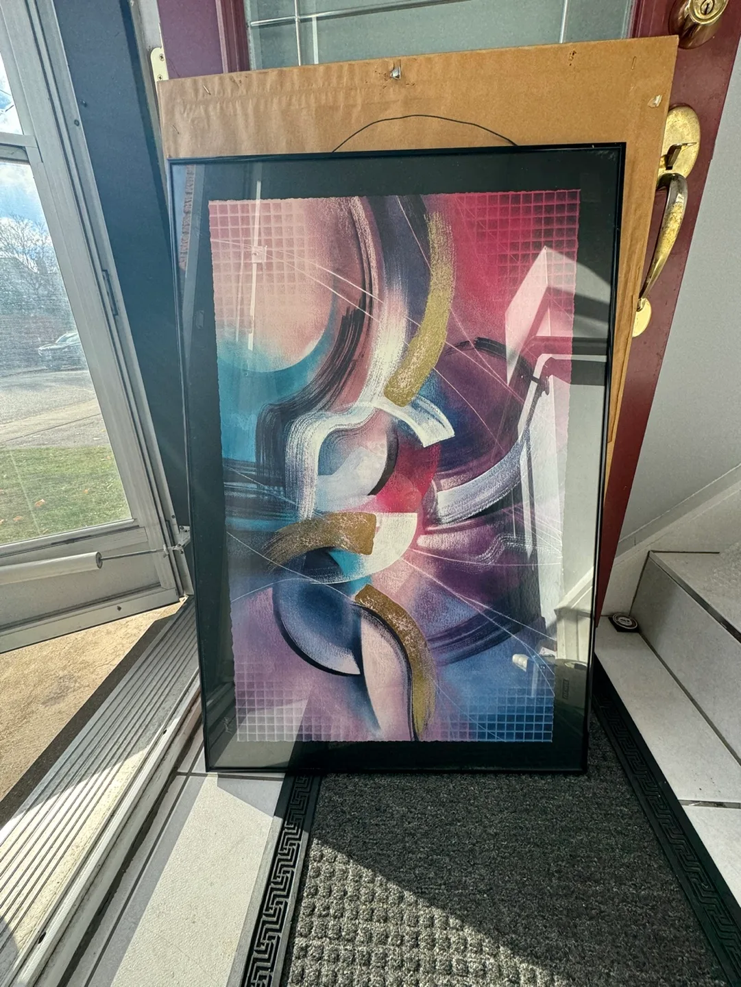 Framed Abstract Art image indicator(2)