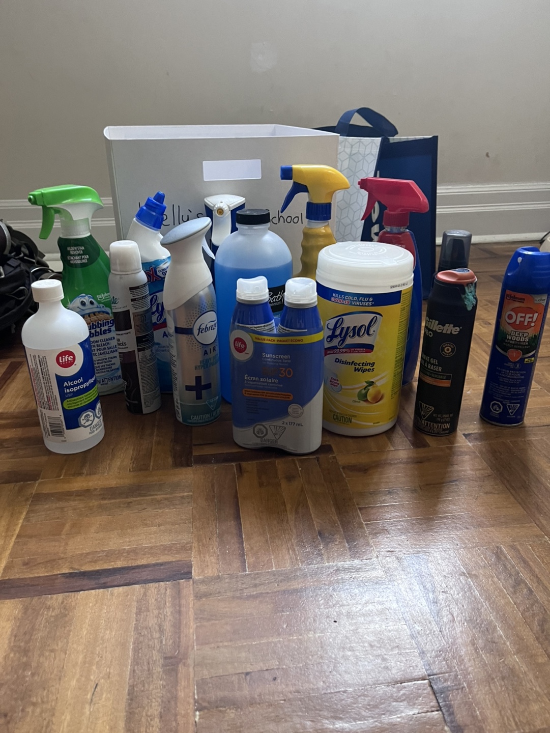 FREE CLEANING SUPPLIES (MUST GO TODAY)