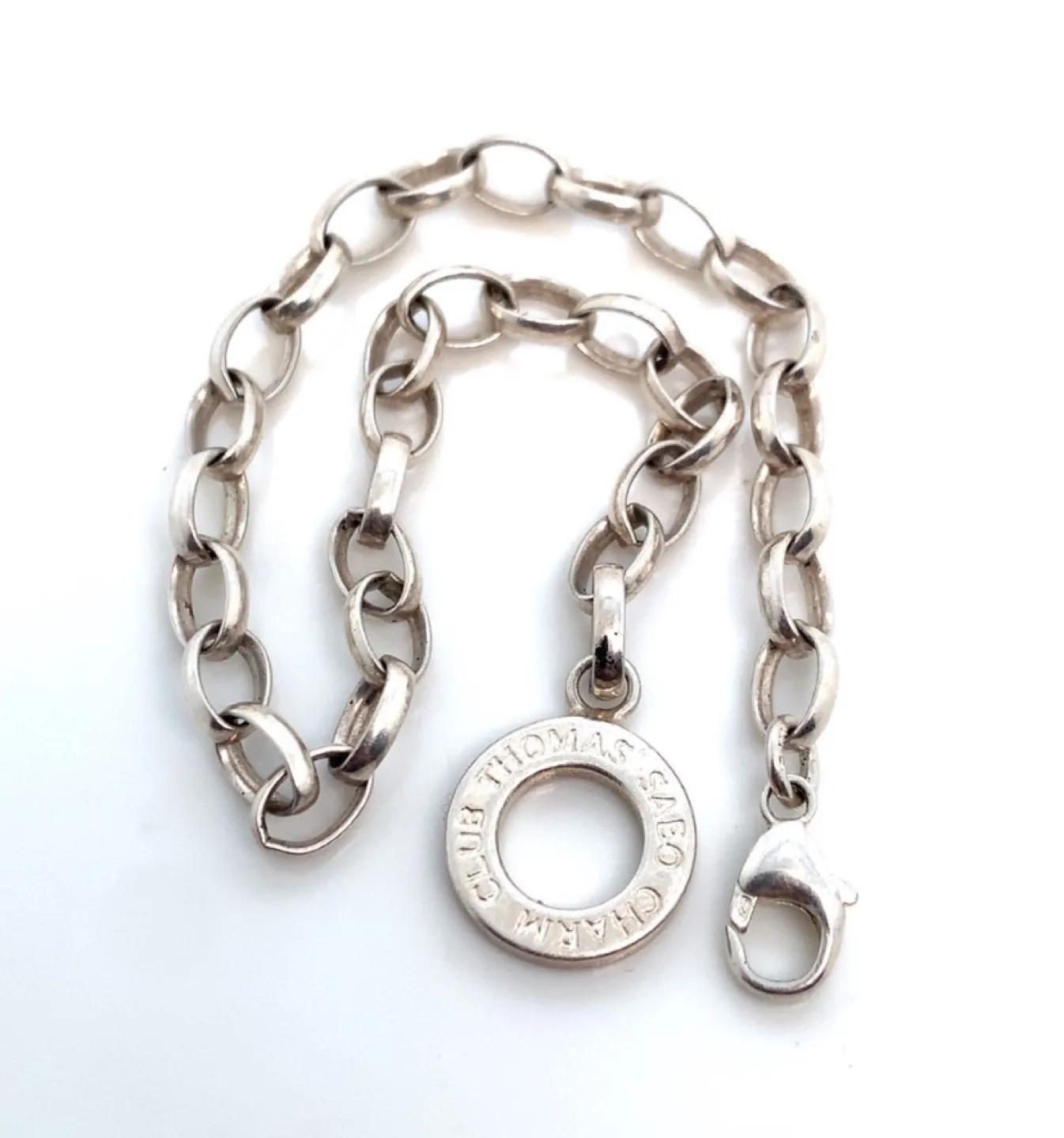 LOT of 4 Sterling Silver Necklace & 3 bracelets image indicator(8)