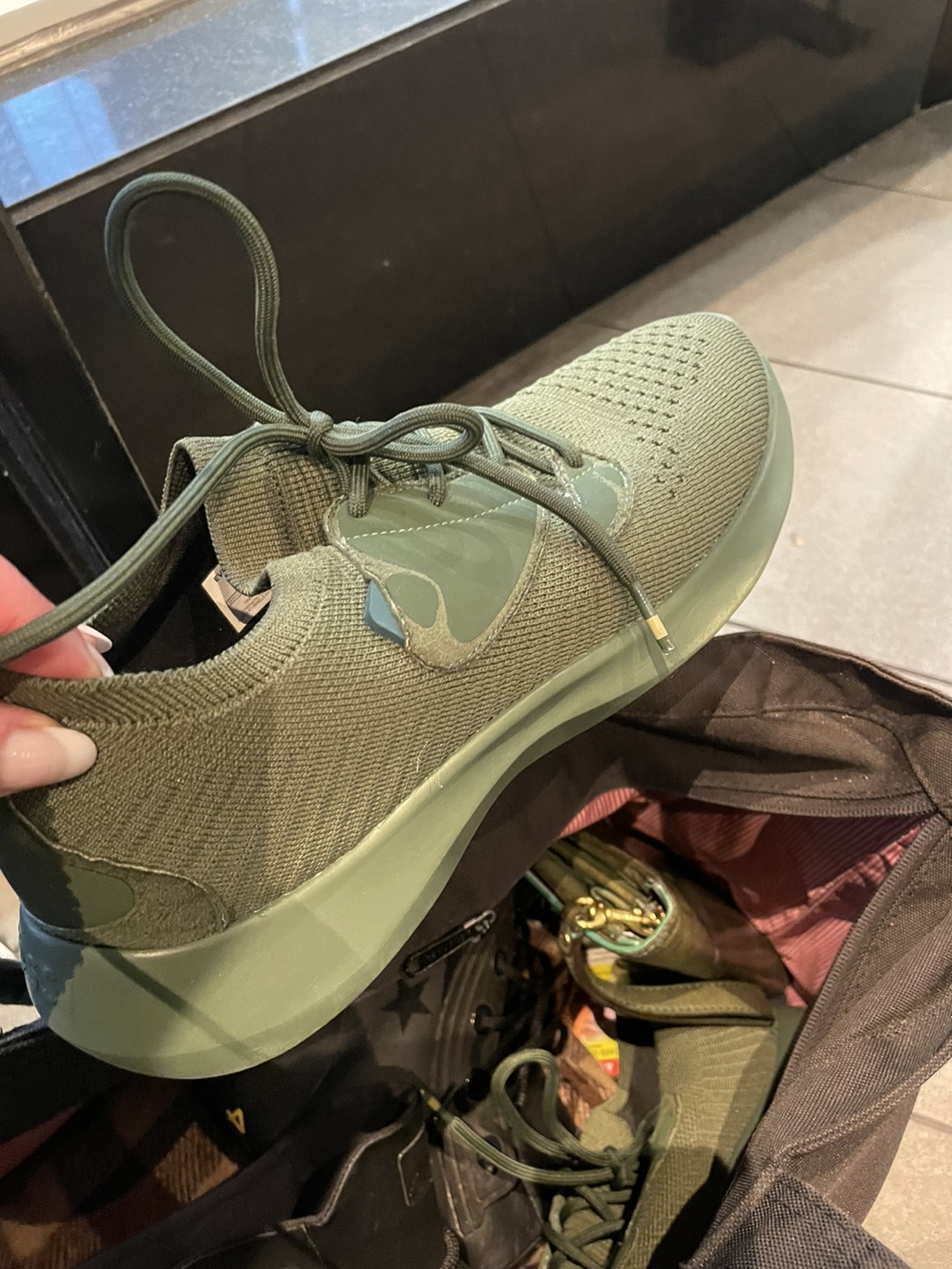 Vessi Everyday Move Green Sneakers - photo 4