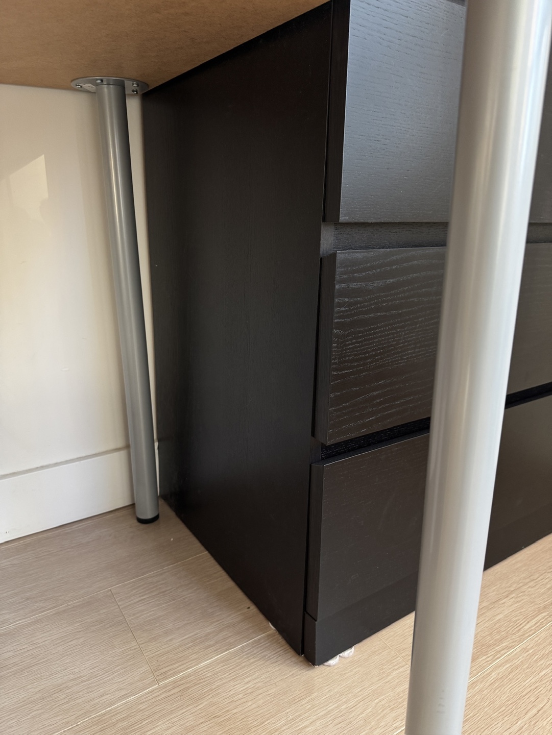 IKEA MALM 6 drawer dresser - black - photo 4