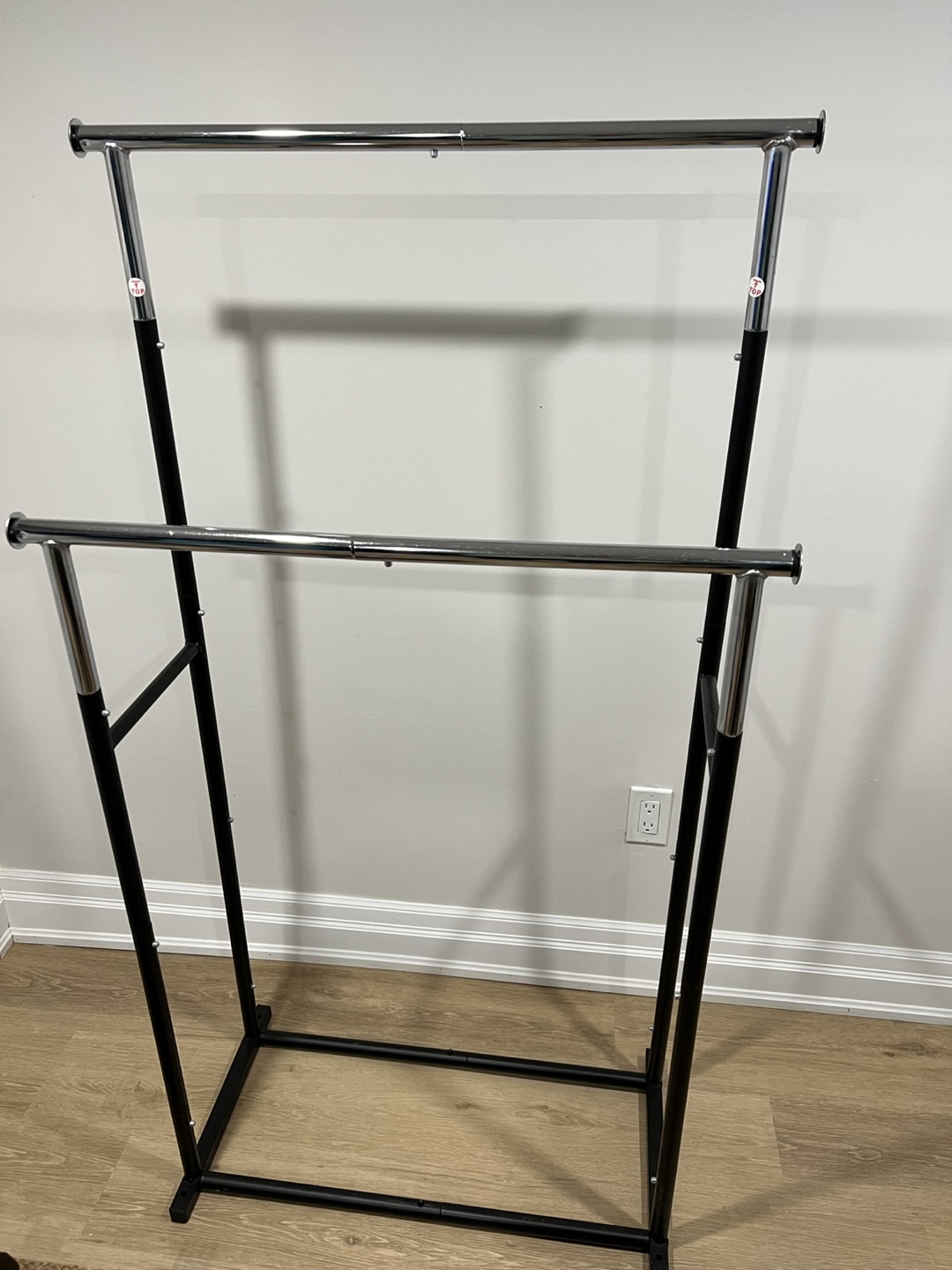 Double Garment Rack