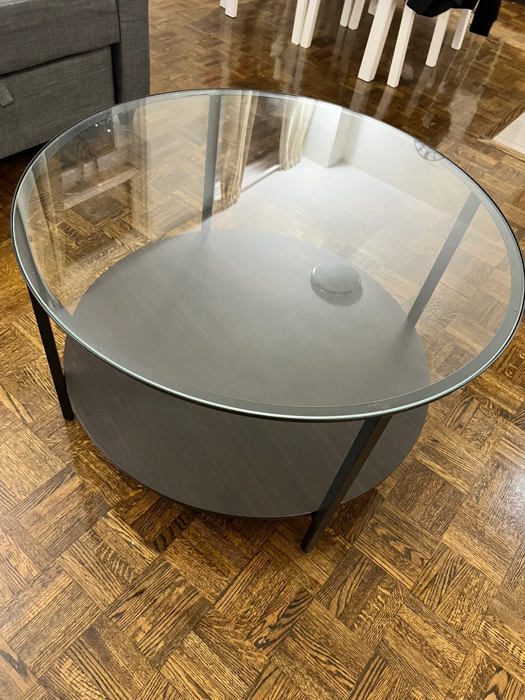 IKEA Vittsjo Dark-Brown/Glass Coffee or Centre Table image indicator(2)