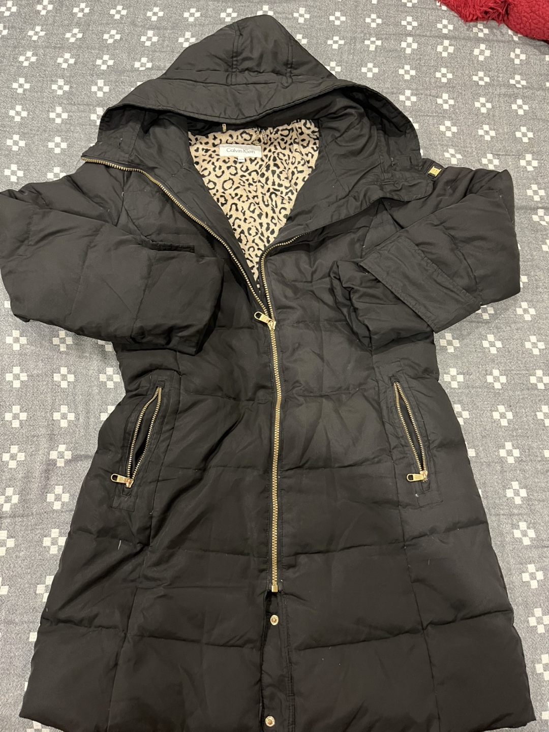 NWT $180 Calvin Klein hotsell Puffer Coat