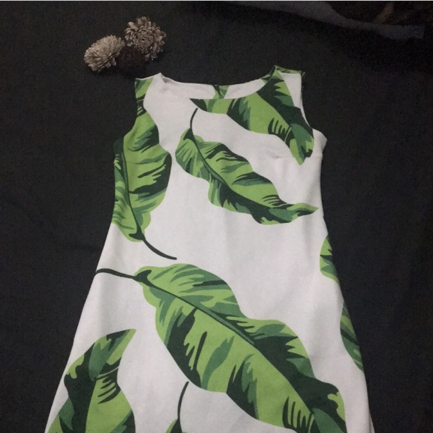 Leaf Print Summer Dress - photo 3