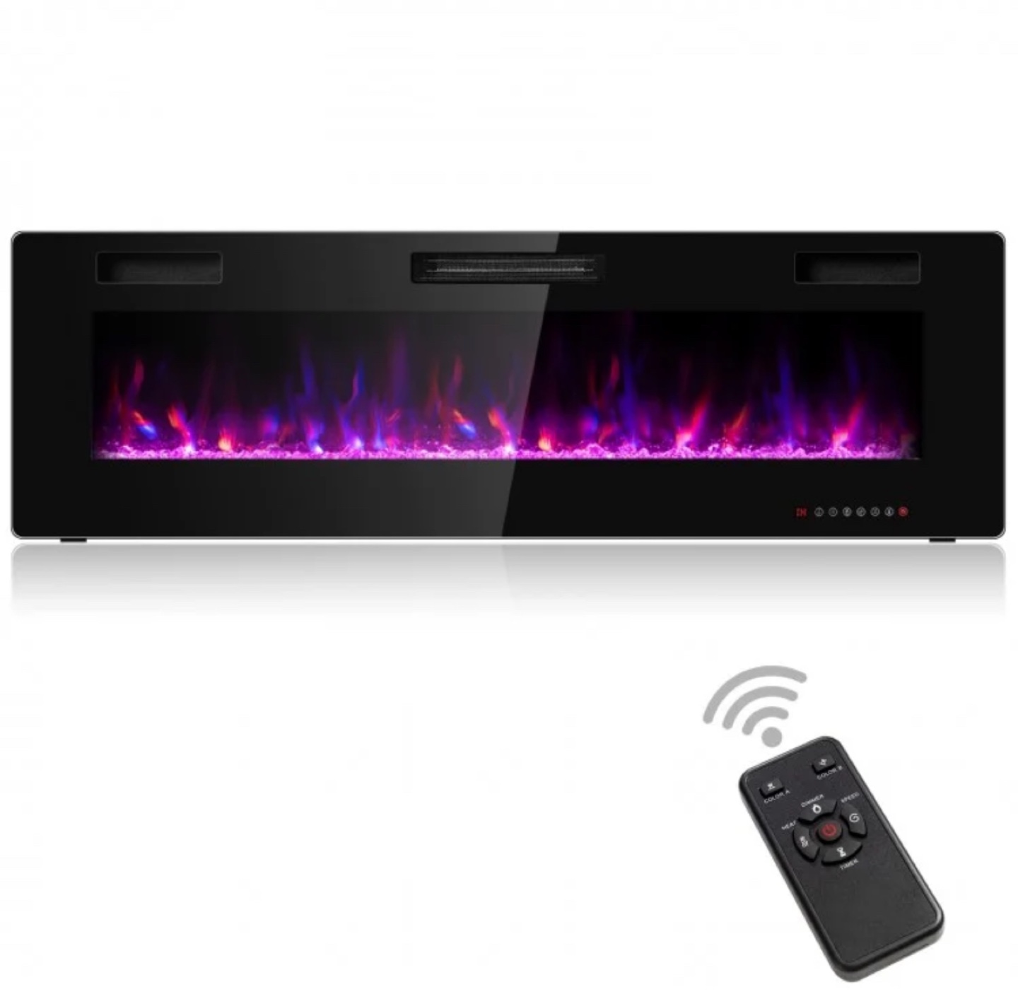 60 Inch Electric Fireplace - photo 2