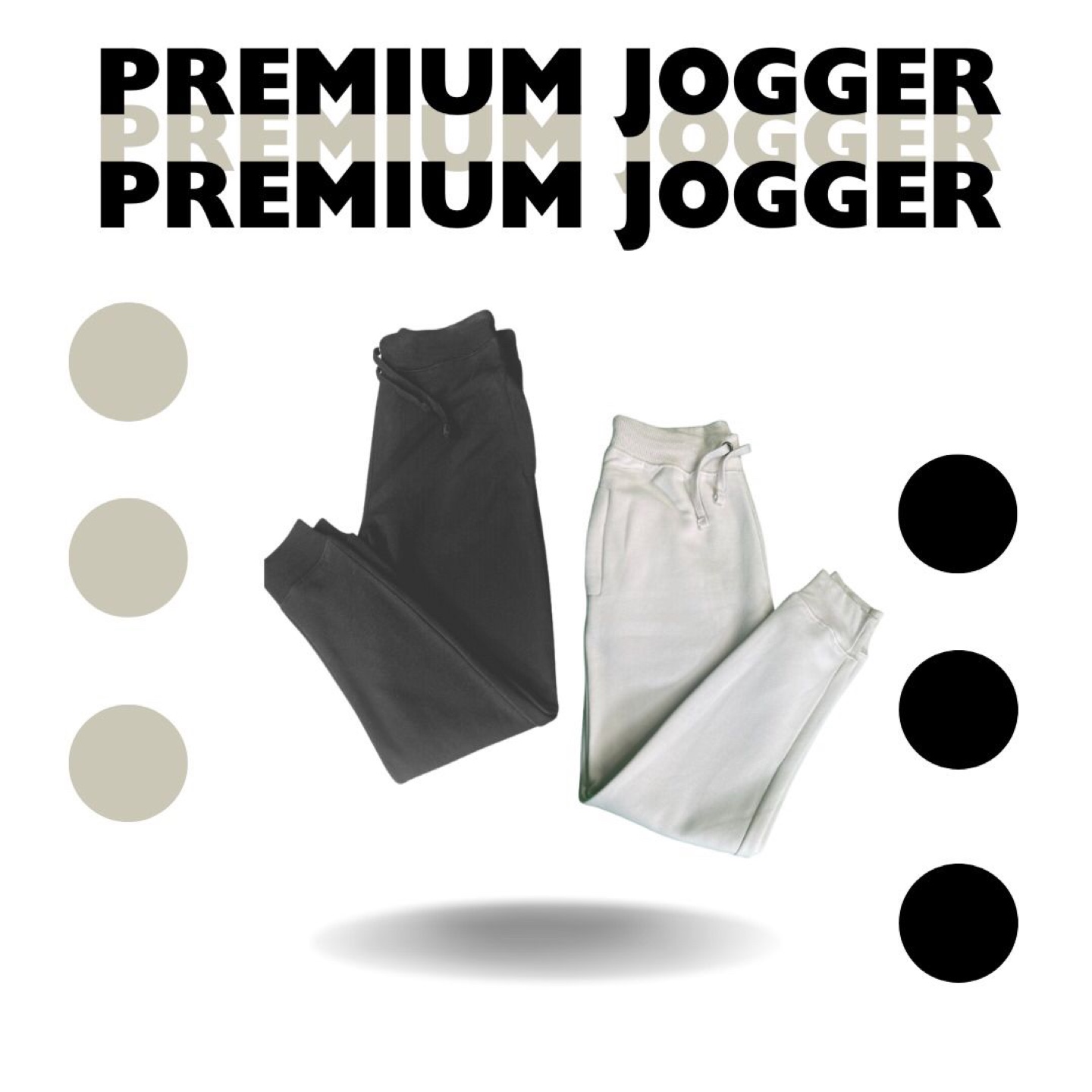 Premium Joggers - Heavyweight Best for Fall & Wintet