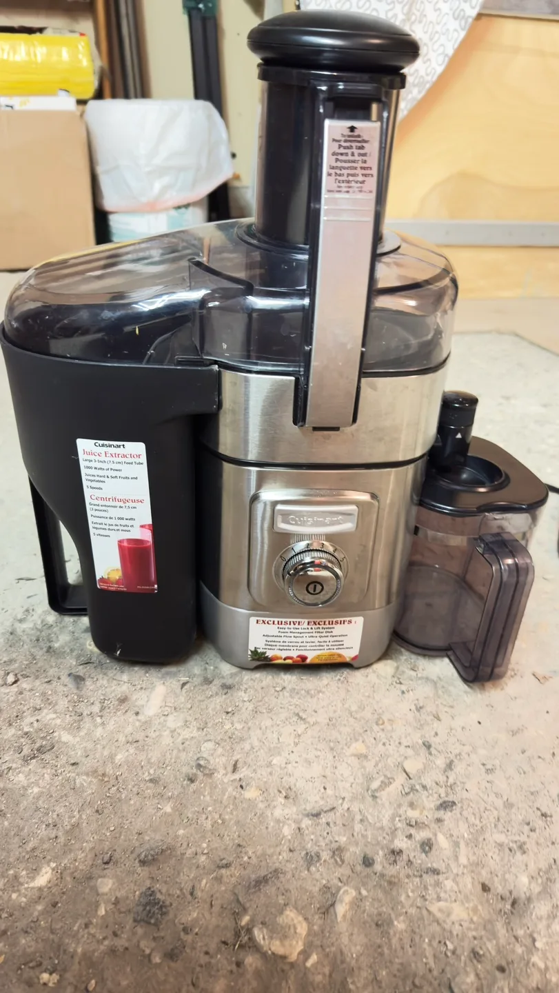 Cuisinart Juice Extractor thumbnail