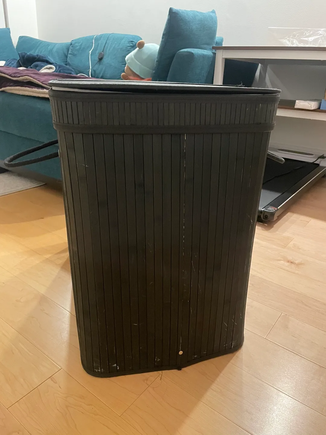 Bamboo Laundry Hamper thumbnail