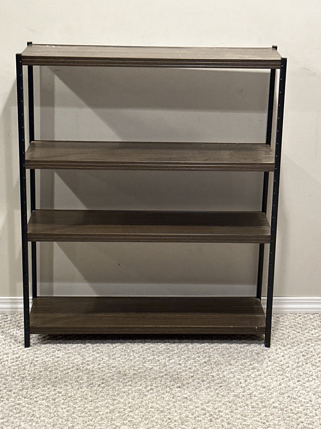 Vintage 4-Tier metal Shelf Unit