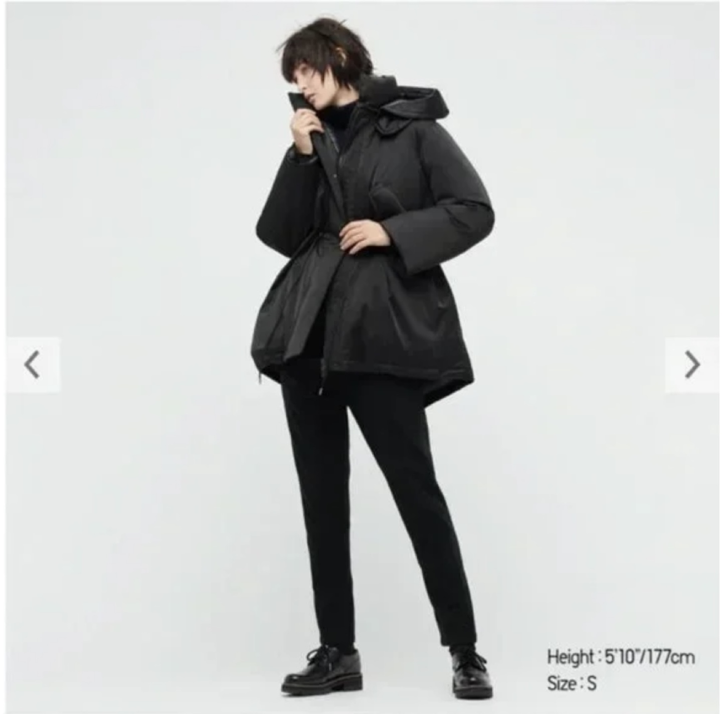 Uniqlo and J+ Jill Sanders Oversized Black Down Parka - photo 3