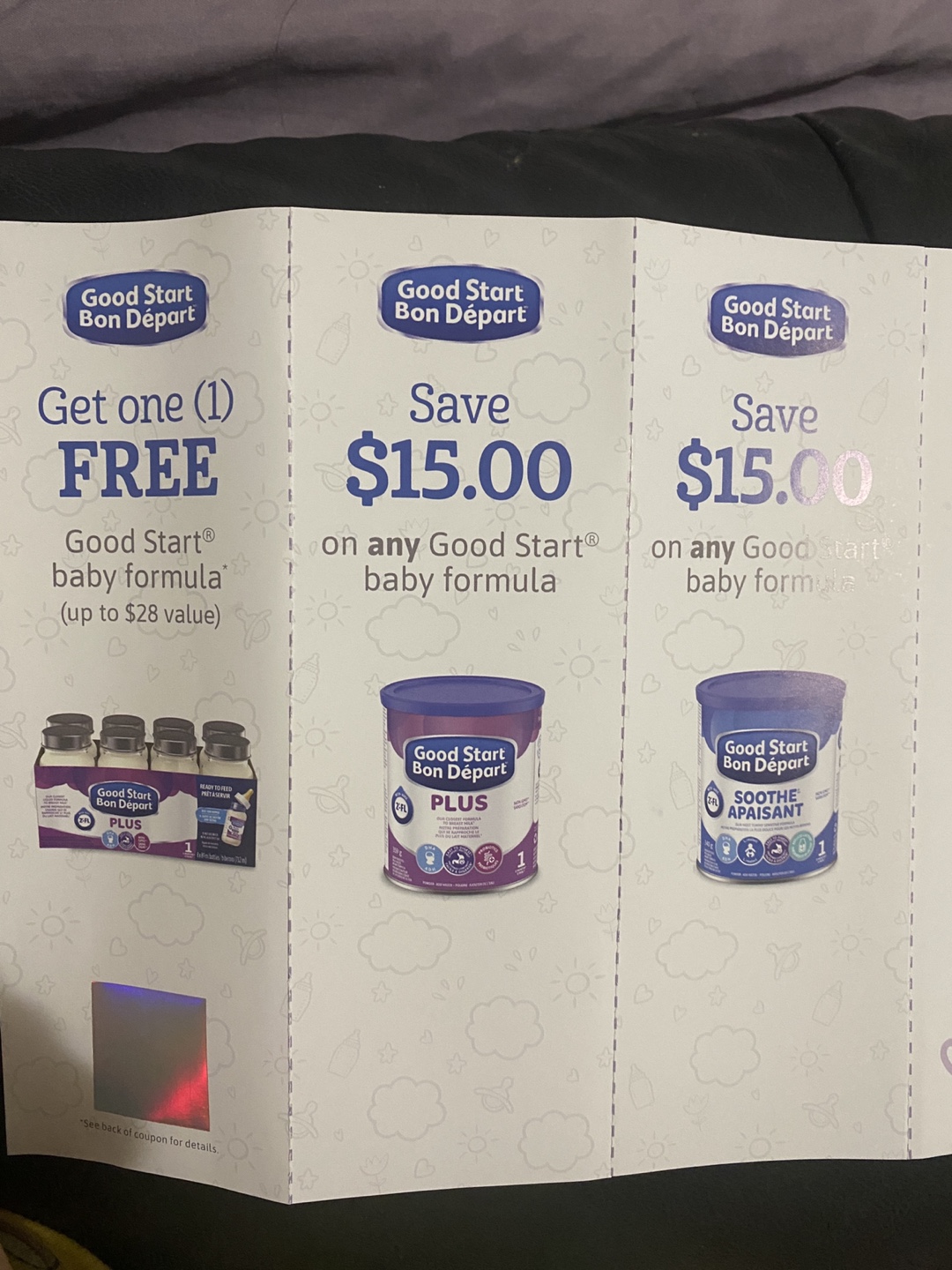 #freecycle Good Start Bon Départ Baby Formula worth $75