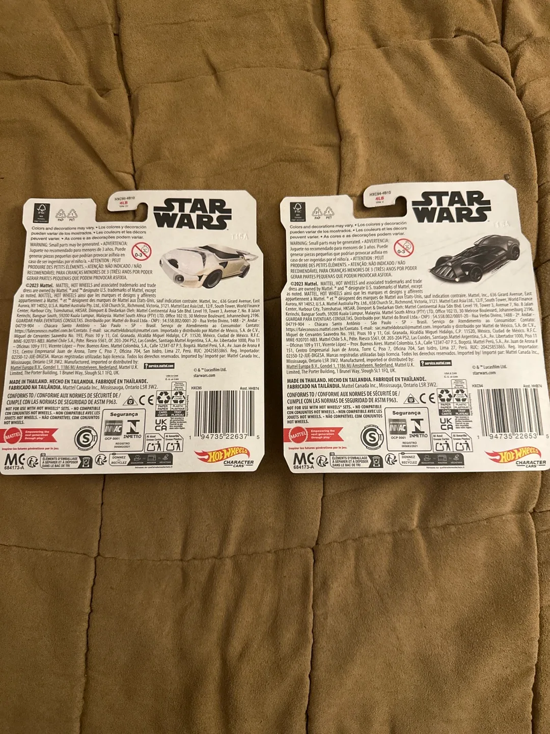 Hot Wheels Star Wars Character Cars lot of 2 image indicator(5)