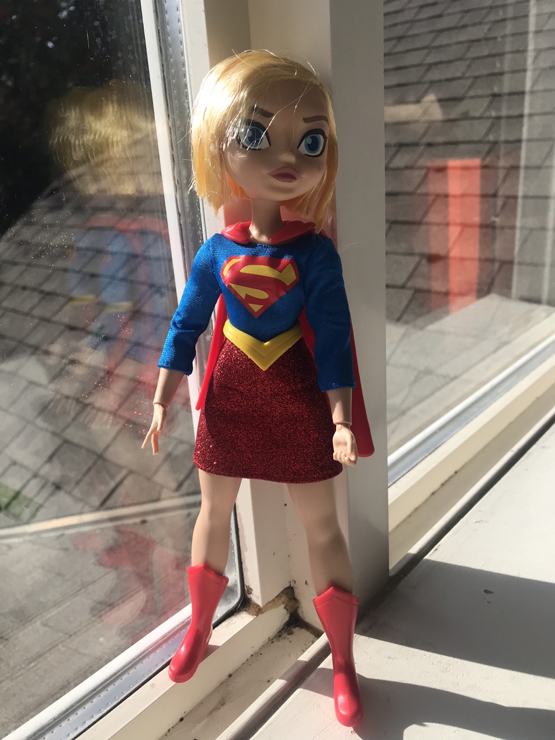 DC Super Hero Girls Supergirl Doll full articulable poseable - photo 2