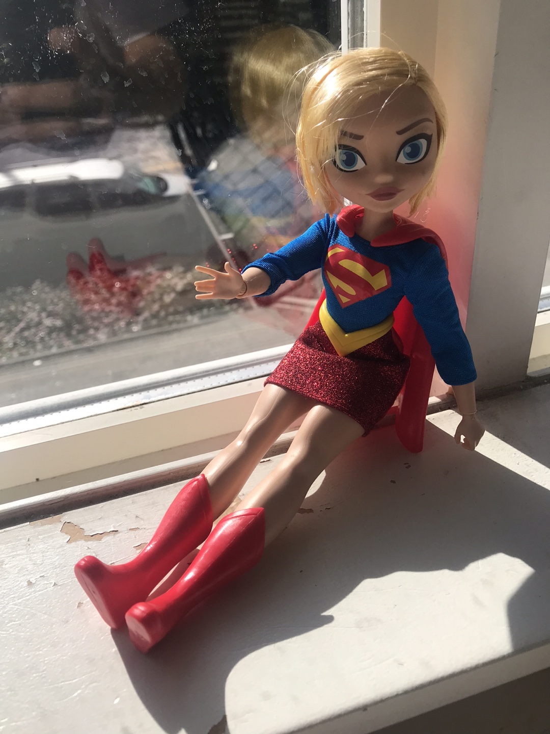 DC Super Hero Girls Supergirl Doll full articulable poseable - photo 3
