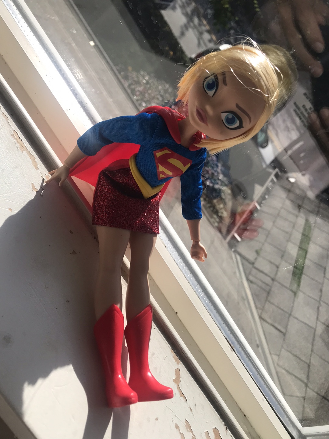 DC Super Hero Girls Supergirl Doll full articulable poseable - photo 4