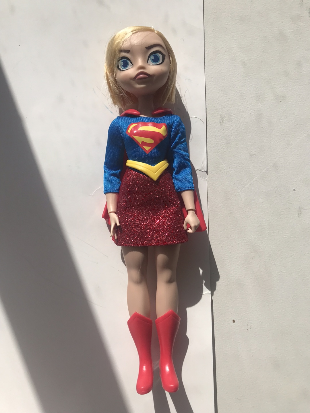 DC Super Hero Girls Supergirl Doll full articulable poseable - photo 5