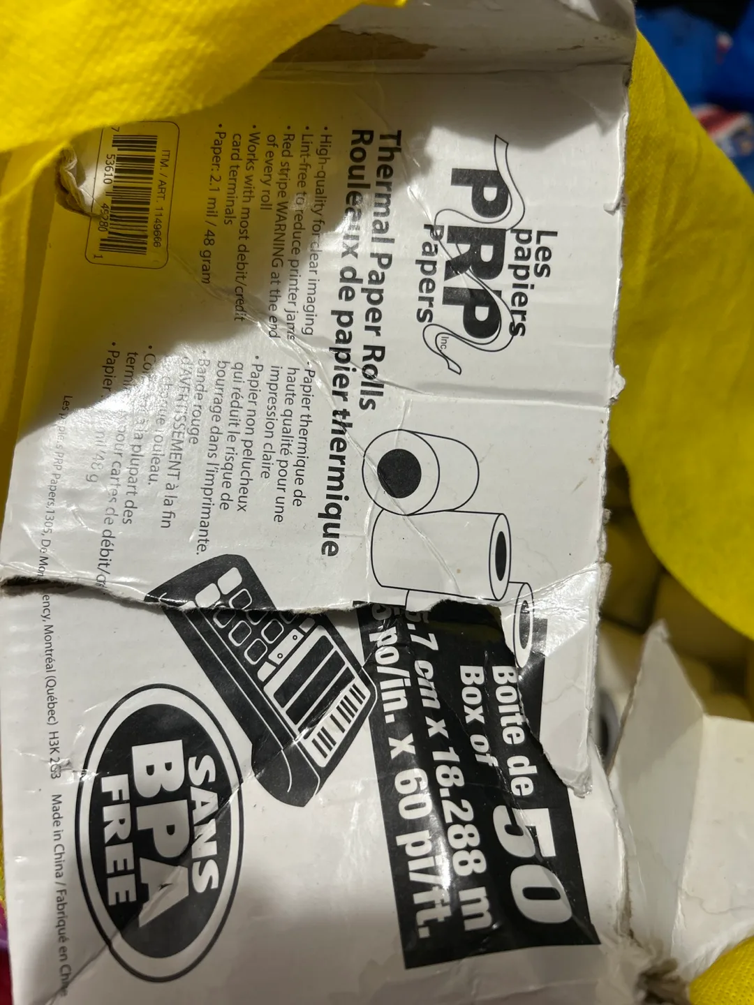 50 Thermal Paper Rolls image indicator(2)