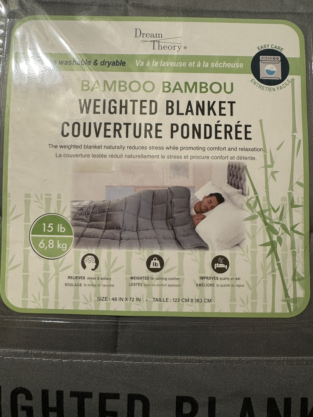 Dream Theory Weighted Blanket 15lb - photo 2