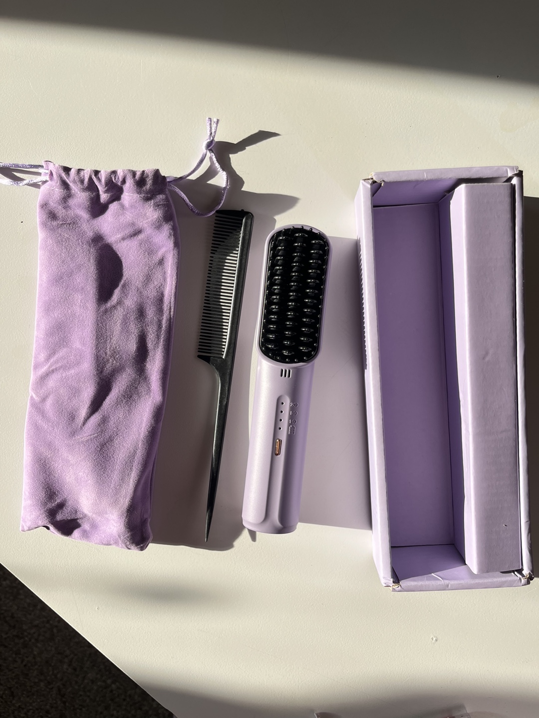 Wireless Hair Straightener Comb - photo 2