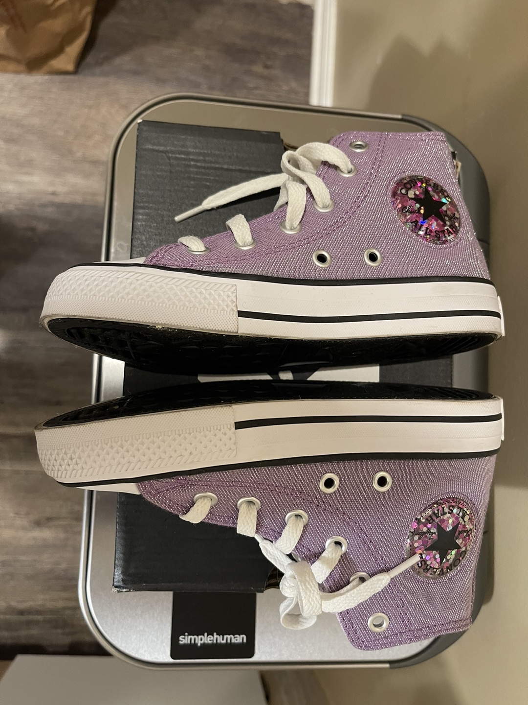 Purple Converse High Tops - photo 3