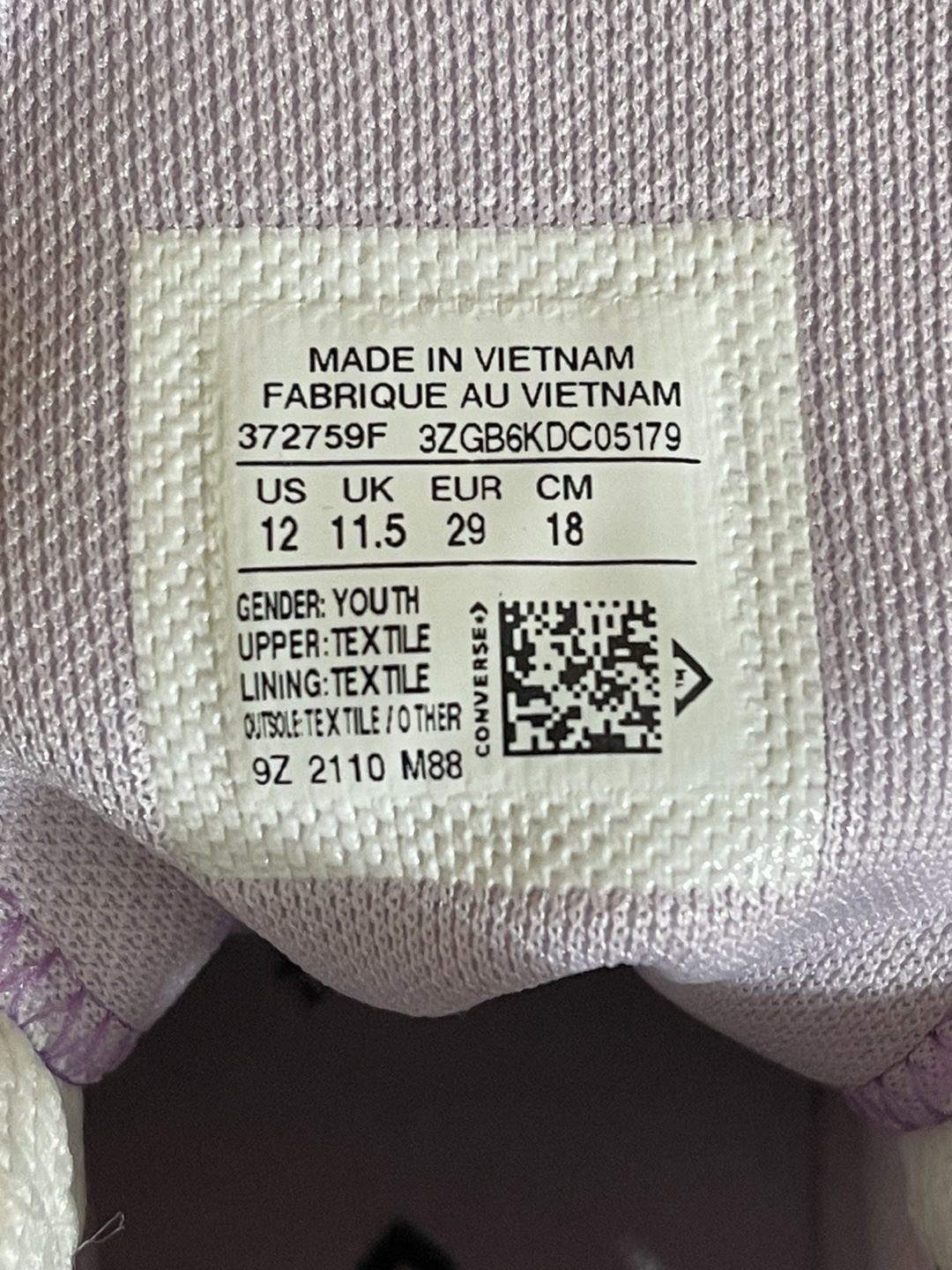 Purple Converse High Tops - photo 5