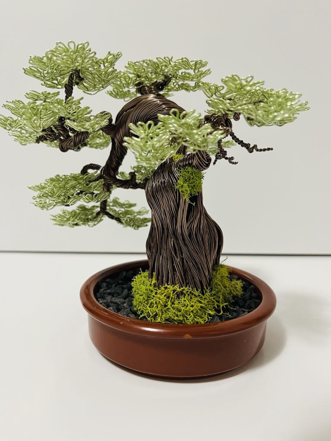 Sculptured wire bonsai - photo 2