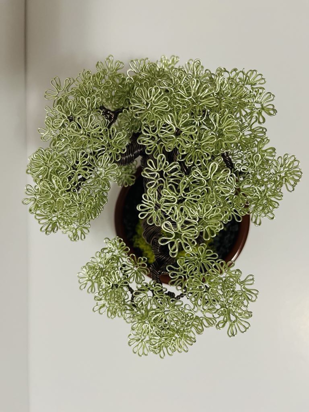 Sculptured wire bonsai - photo 3