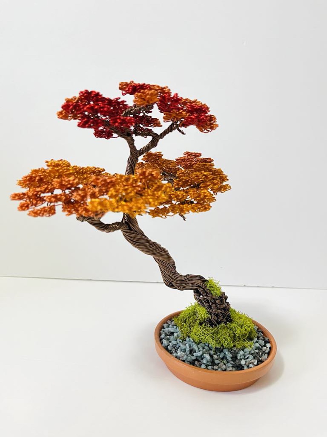 Wire Bonsai Tree (Autumn) - photo 3